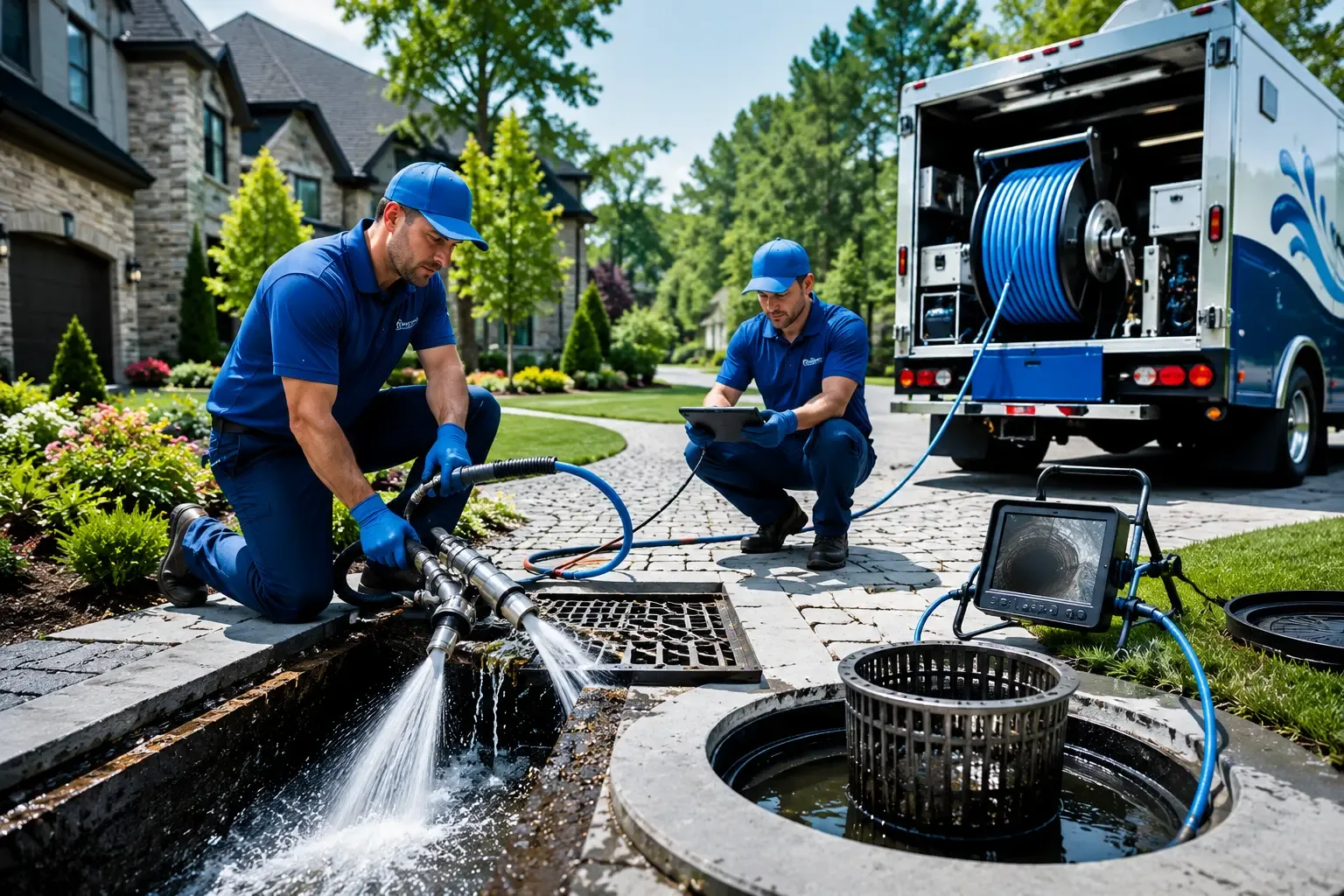 Local outdoor drain cleaning professionals in Robinson, PA